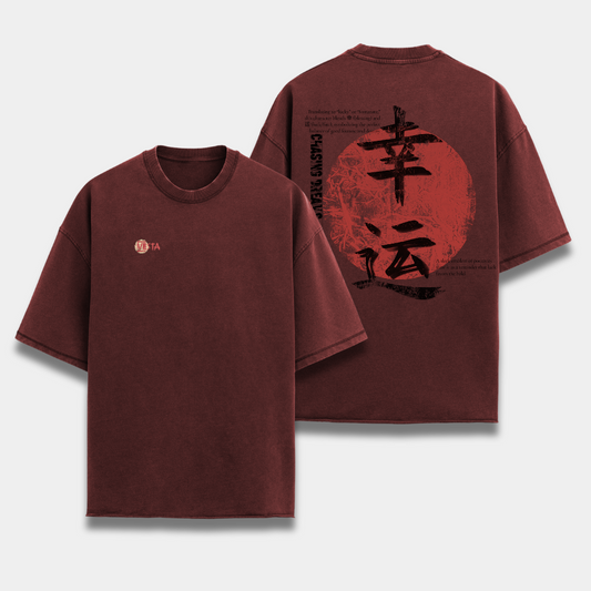 chasing dreams oversized shirt