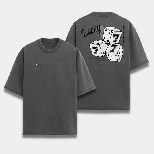 lucky dices oversized shirt