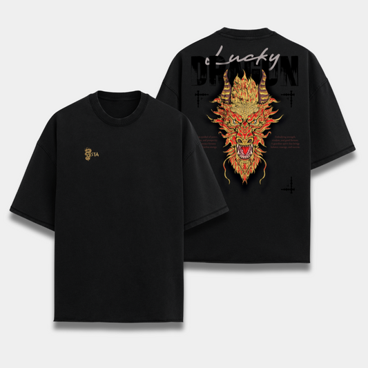 lucky Dragon oversized shirt