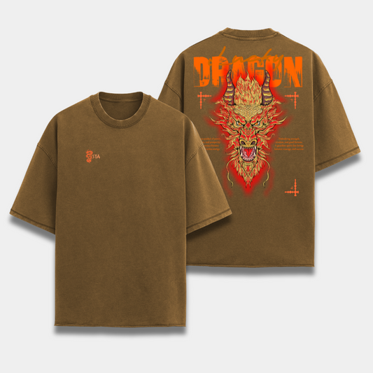 lucky Dragon oversized shirt